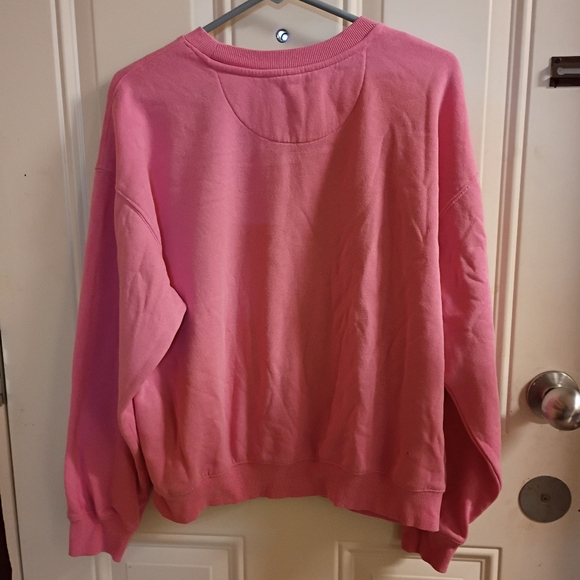 2/$10 H&M Divided Pink Def Leppard Graphic Sweatshirt Medium - Picture 5 of 6